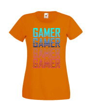 Дамска Геймърска Тениска Gamer Gamer Gamer Gamer 1