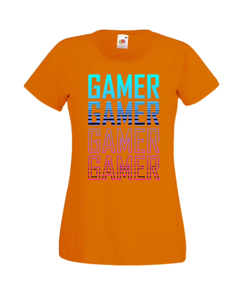 Дамска Геймърска Тениска Gamer Gamer Gamer Gamer 1 Дамска Геймърска Тениска Gamer Gamer Gamer Gamer 1