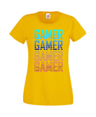 Дамска Геймърска Тениска Gamer Gamer Gamer Gamer 1