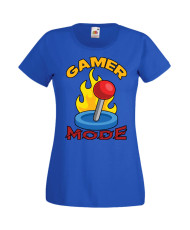 Дамска Геймърска Тениска Gamer Gamer Mode