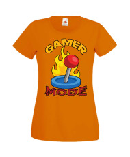 Дамска Геймърска Тениска Gamer Gamer Mode