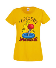 Дамска Геймърска Тениска Gamer Gamer Mode