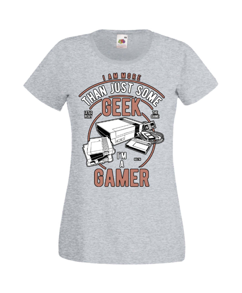 Дамска Геймърска Тениска Gamer Geek Gamer