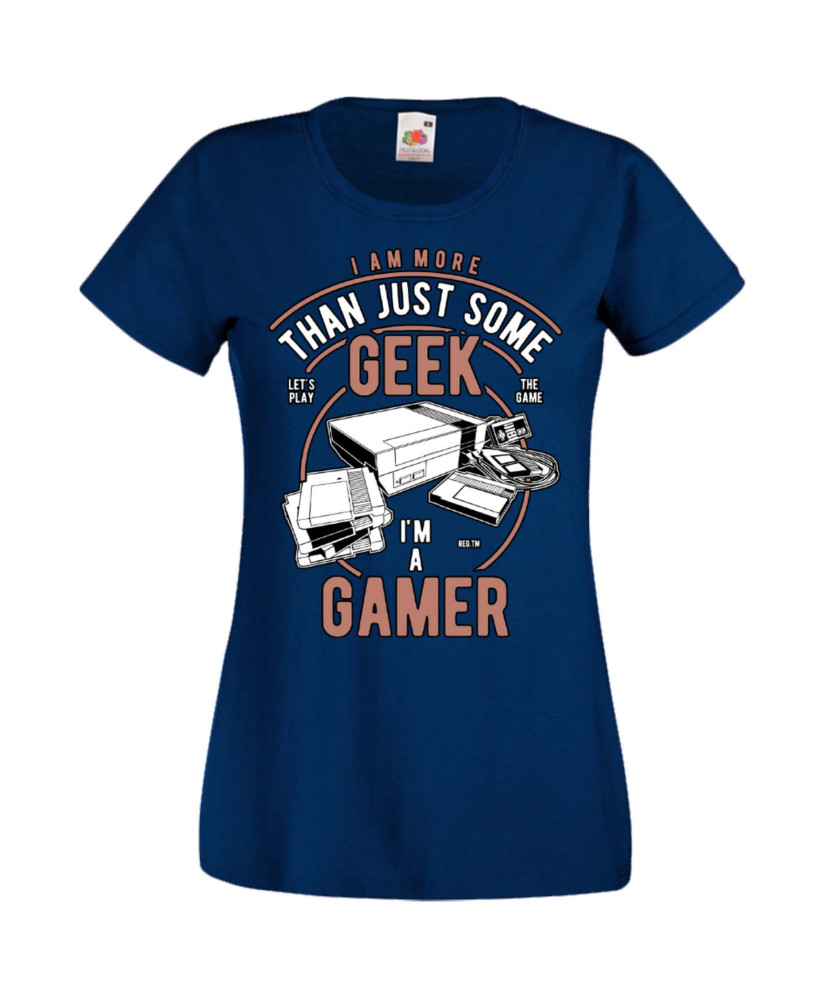 Дамска Геймърска Тениска Gamer Geek Gamer Дамска Геймърска Тениска Gamer Geek Gamer