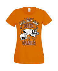 Дамска Геймърска Тениска Gamer Geek Gamer