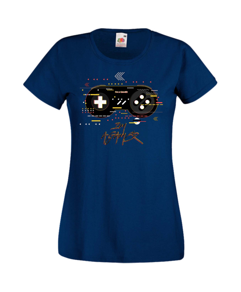 Дамска Геймърска Тениска Gamer If It Doesn'T Have To Do With Anime Video Games Or Food Then I Don'T Care Дамска Геймърска Тениска Gamer If It Doesn'T Have To Do With Anime Video Games Or Food Then I Don'T Care