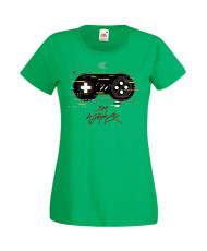 Дамска Геймърска Тениска Gamer If It Doesn'T Have To Do With Anime Video Games Or Food Then I Don'T Care