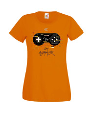 Дамска Геймърска Тениска Gamer If It Doesn'T Have To Do With Anime Video Games Or Food Then I Don'T Care