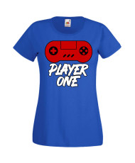 Дамска Геймърска Тениска Gamer Player One