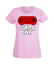 Дамска Геймърска Тениска Gamer Player One