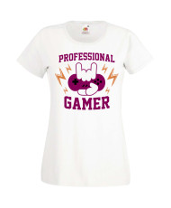 Дамска Геймърска Тениска Gamer Professional Gamer