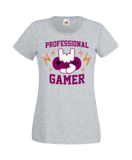 Дамска Геймърска Тениска Gamer Professional Gamer