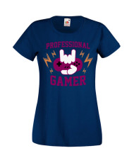Дамска Геймърска Тениска Gamer Professional Gamer