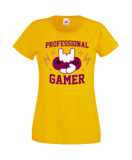 Дамска Геймърска Тениска Gamer Professional Gamer