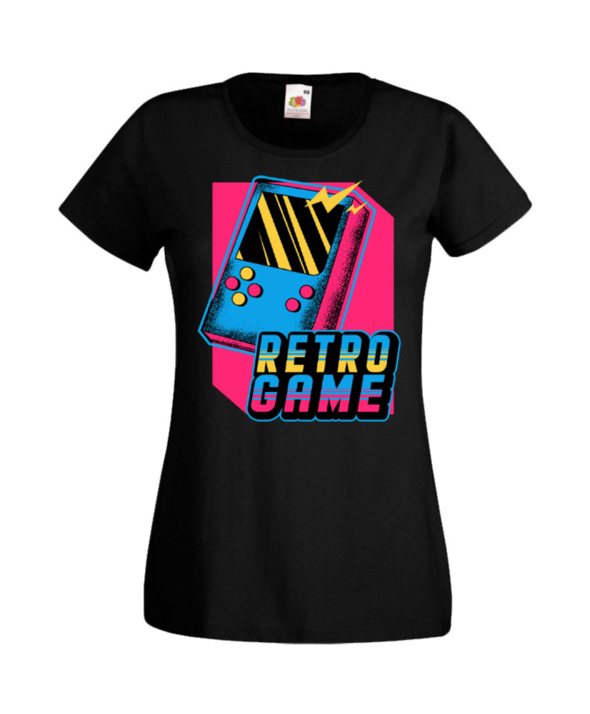Дамска Геймърска Тениска Gamer Retro Game Дамска Геймърска Тениска Gamer Retro Game