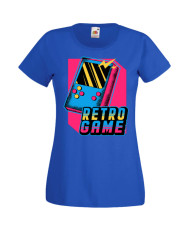 Дамска Геймърска Тениска Gamer Retro Game