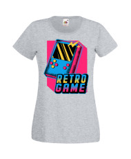 Дамска Геймърска Тениска Gamer Retro Game