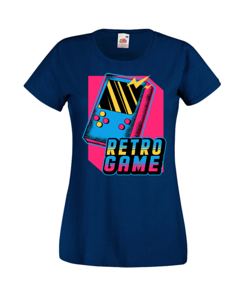 Дамска Геймърска Тениска Gamer Retro Game