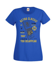 Дамска Геймърска Тениска Gamer Tetris Brick Game