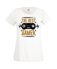 Дамска Геймърска Тениска Gamer The Best Gamer
