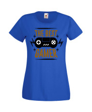 Дамска Геймърска Тениска Gamer The Best Gamer
