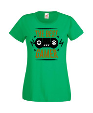 Дамска Геймърска Тениска Gamer The Best Gamer