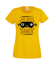Дамска Геймърска Тениска Gamer The Best Gamer