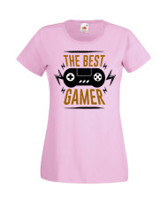 Дамска Геймърска Тениска Gamer The Best Gamer