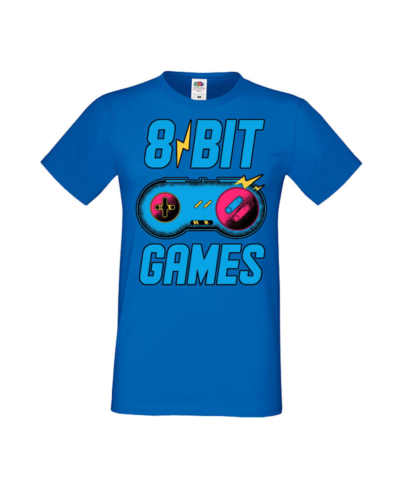 Мъжка Геймърска Тениска Gamer 8 Bit Games Мъжка Геймърска Тениска Gamer 8 Bit Games