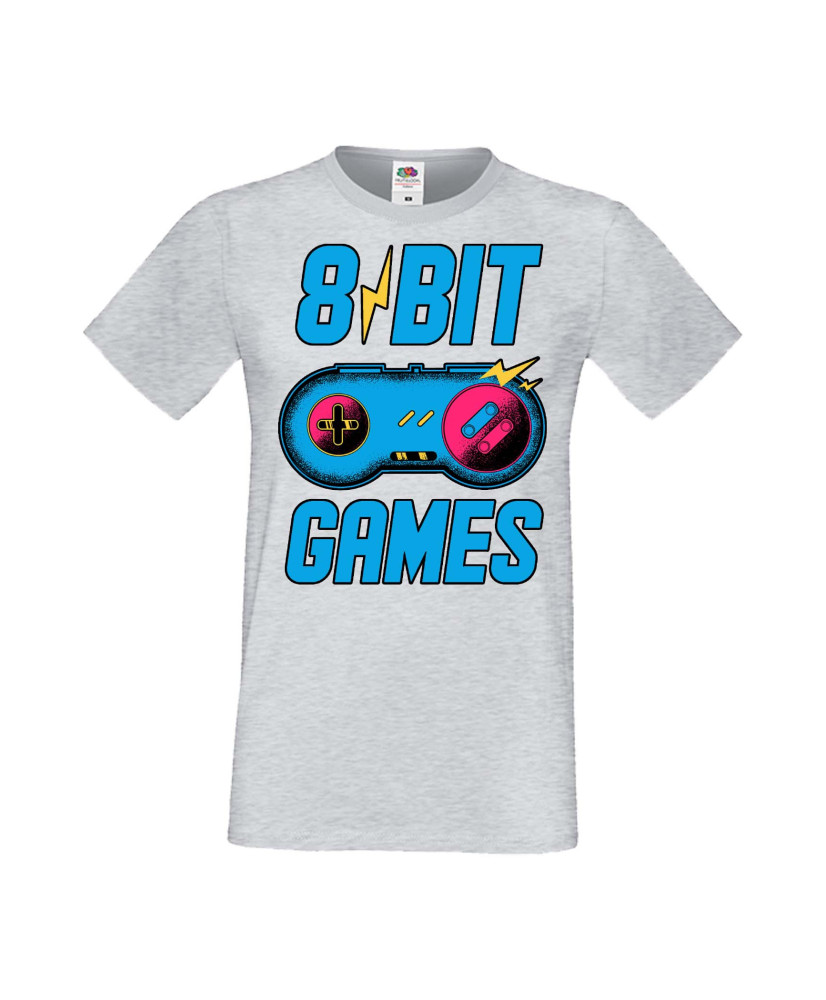 Мъжка Геймърска Тениска Gamer 8 Bit Games Мъжка Геймърска Тениска Gamer 8 Bit Games
