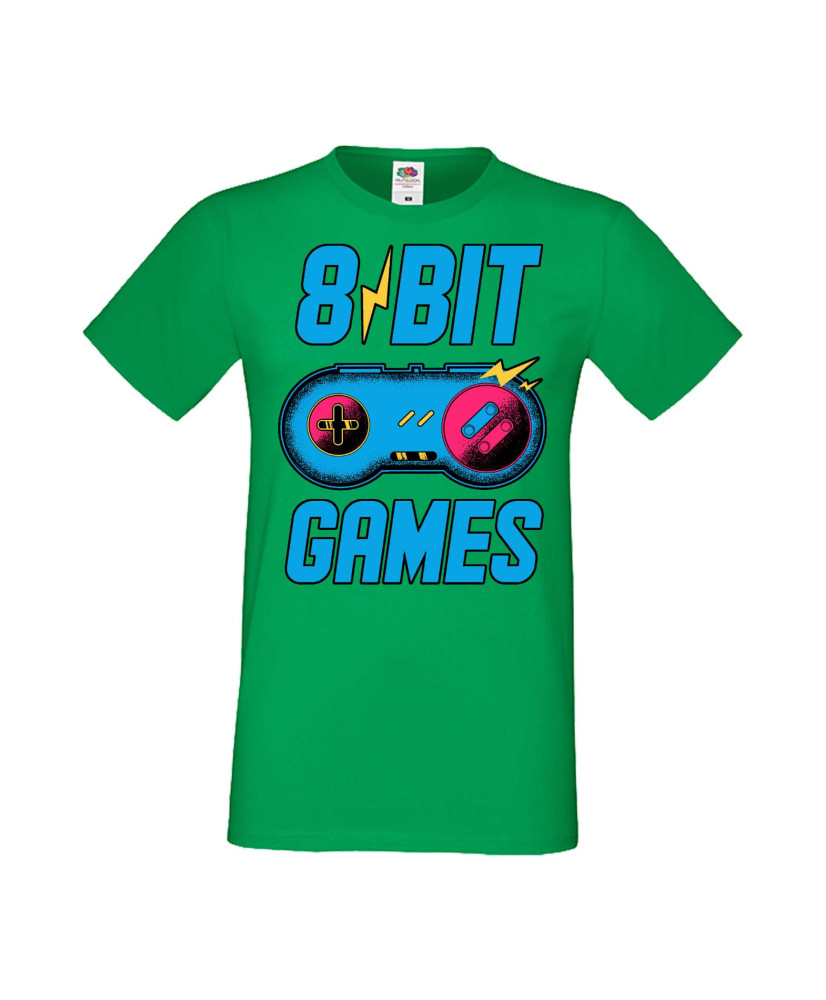 Мъжка Геймърска Тениска Gamer 8 Bit Games Мъжка Геймърска Тениска Gamer 8 Bit Games