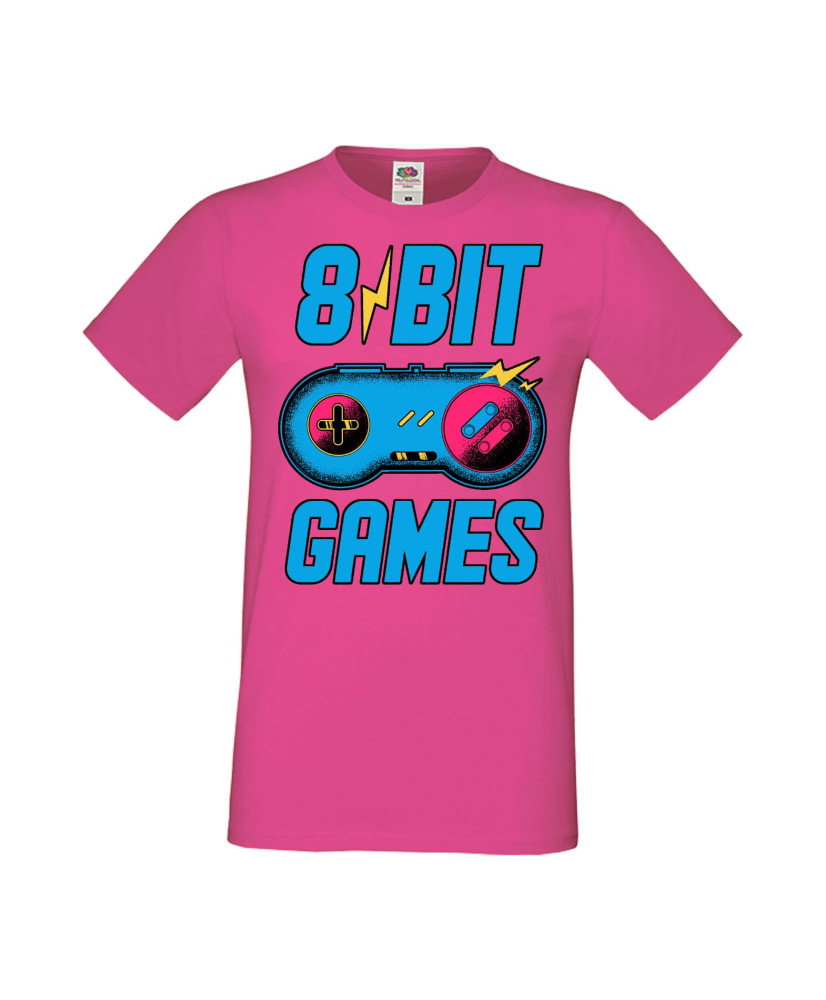 Мъжка Геймърска Тениска Gamer 8 Bit Games Мъжка Геймърска Тениска Gamer 8 Bit Games