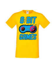Мъжка Геймърска Тениска Gamer 8 Bit Games