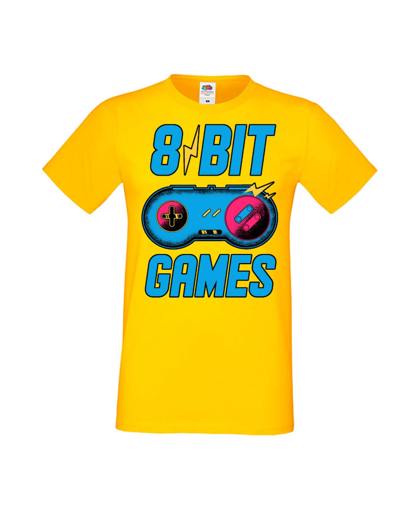 Мъжка Геймърска Тениска Gamer 8 Bit Games Мъжка Геймърска Тениска Gamer 8 Bit Games