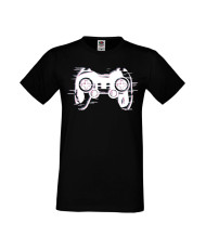 Мъжка Геймърска Тениска Gamer Blured Play Station Controller