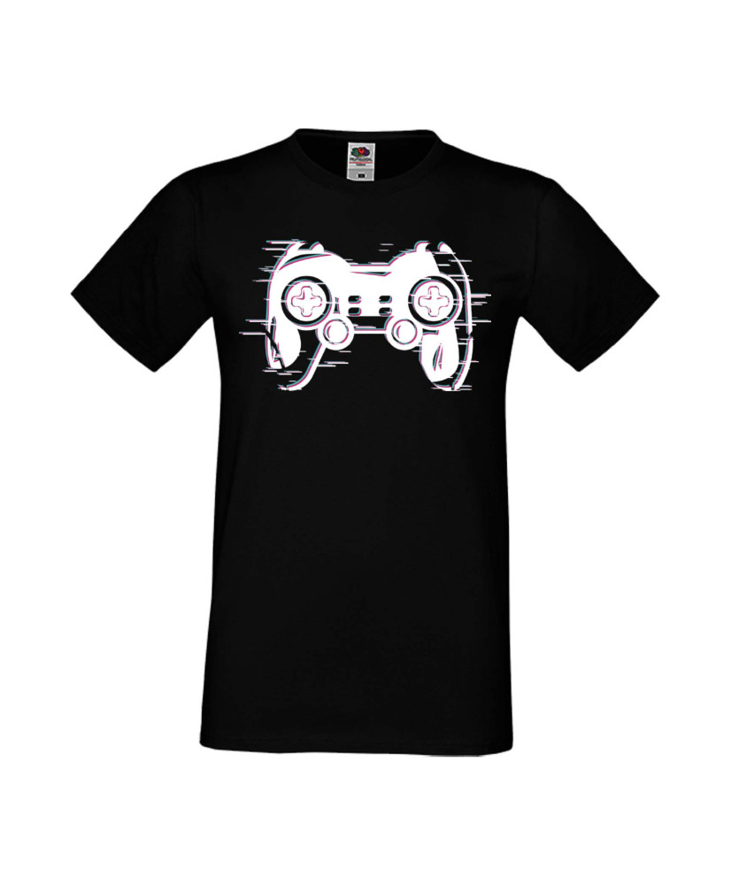 Мъжка Геймърска Тениска Gamer Blured Play Station Controller Мъжка Геймърска Тениска Gamer Blured Play Station Controller