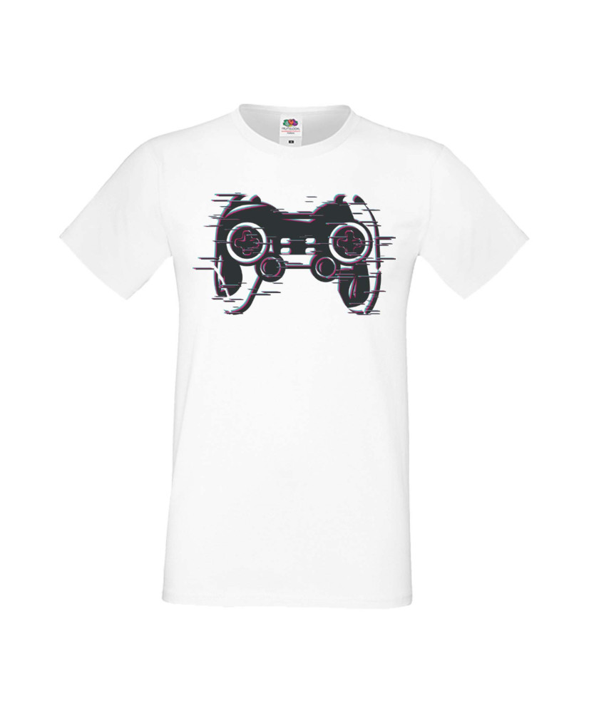 Мъжка Геймърска Тениска Gamer Blured Play Station Controller Мъжка Геймърска Тениска Gamer Blured Play Station Controller