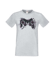 Мъжка Геймърска Тениска Gamer Blured Play Station Controller