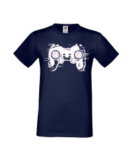 Мъжка Геймърска Тениска Gamer Blured Play Station Controller