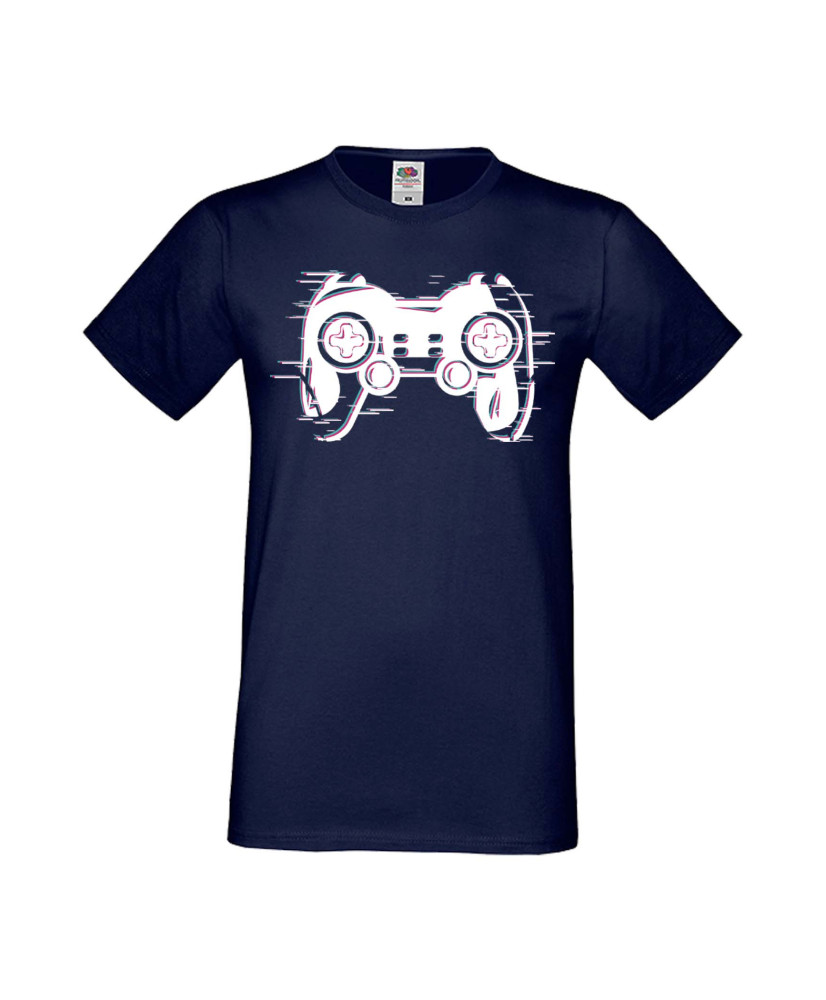 Мъжка Геймърска Тениска Gamer Blured Play Station Controller Мъжка Геймърска Тениска Gamer Blured Play Station Controller