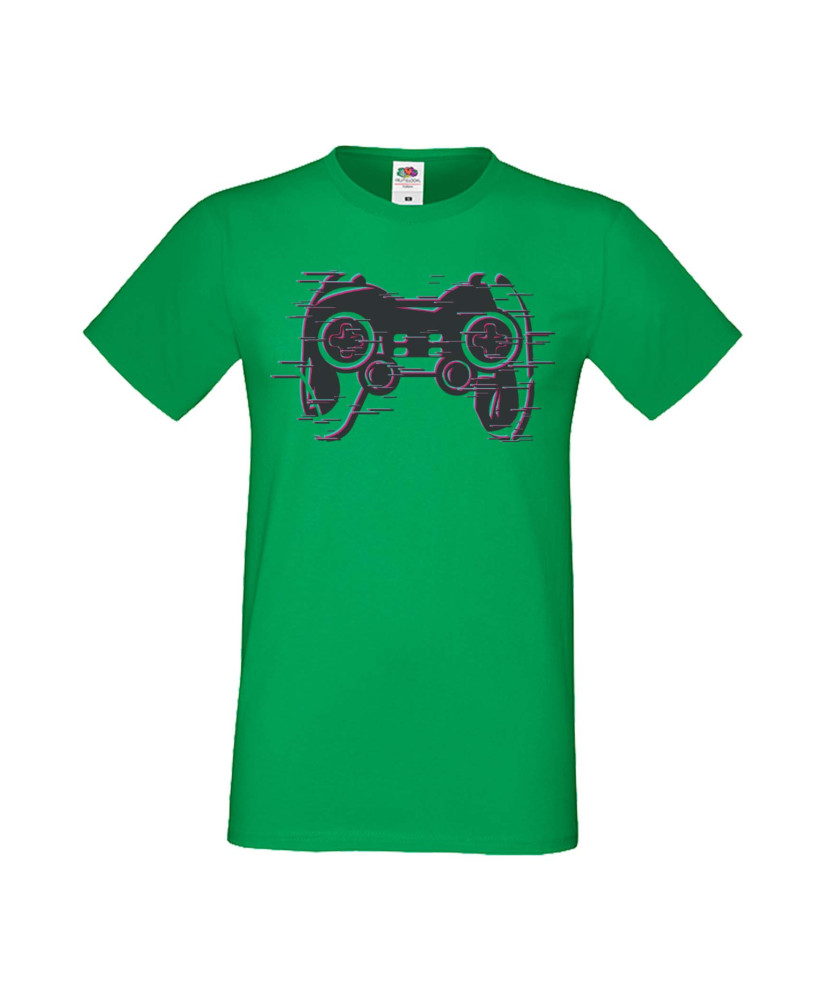 Мъжка Геймърска Тениска Gamer Blured Play Station Controller Мъжка Геймърска Тениска Gamer Blured Play Station Controller