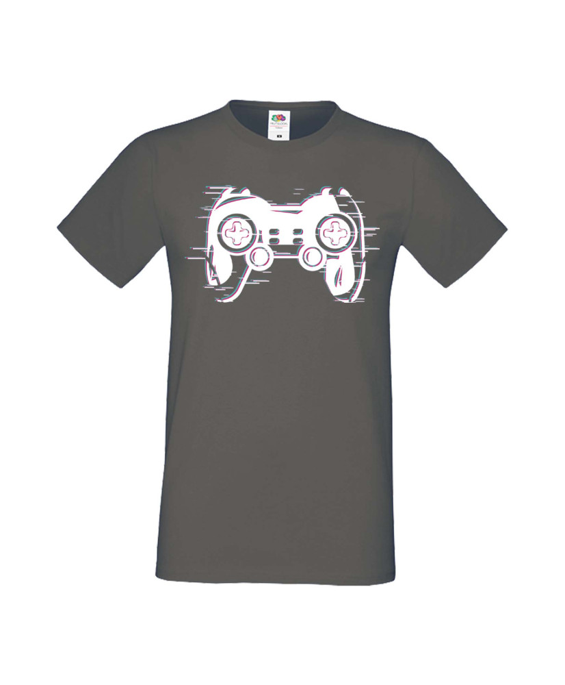 Мъжка Геймърска Тениска Gamer Blured Play Station Controller Мъжка Геймърска Тениска Gamer Blured Play Station Controller