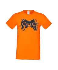 Мъжка Геймърска Тениска Gamer Blured Play Station Controller