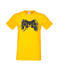 Мъжка Геймърска Тениска Gamer Blured Play Station Controller