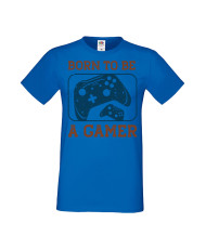 Мъжка Геймърска Тениска Gamer Born To Be A Gamer