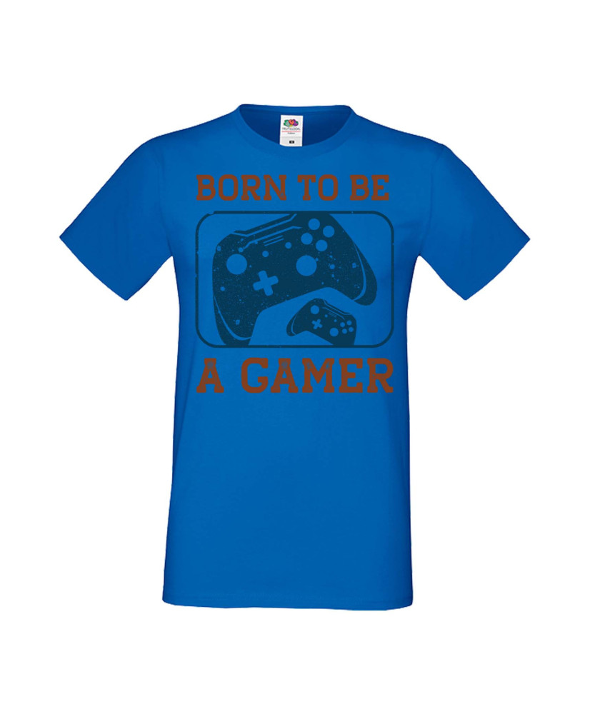 Мъжка Геймърска Тениска Gamer Born To Be A Gamer Мъжка Геймърска Тениска Gamer Born To Be A Gamer