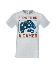 Мъжка Геймърска Тениска Gamer Born To Be A Gamer