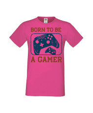Мъжка Геймърска Тениска Gamer Born To Be A Gamer