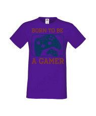 Мъжка Геймърска Тениска Gamer Born To Be A Gamer