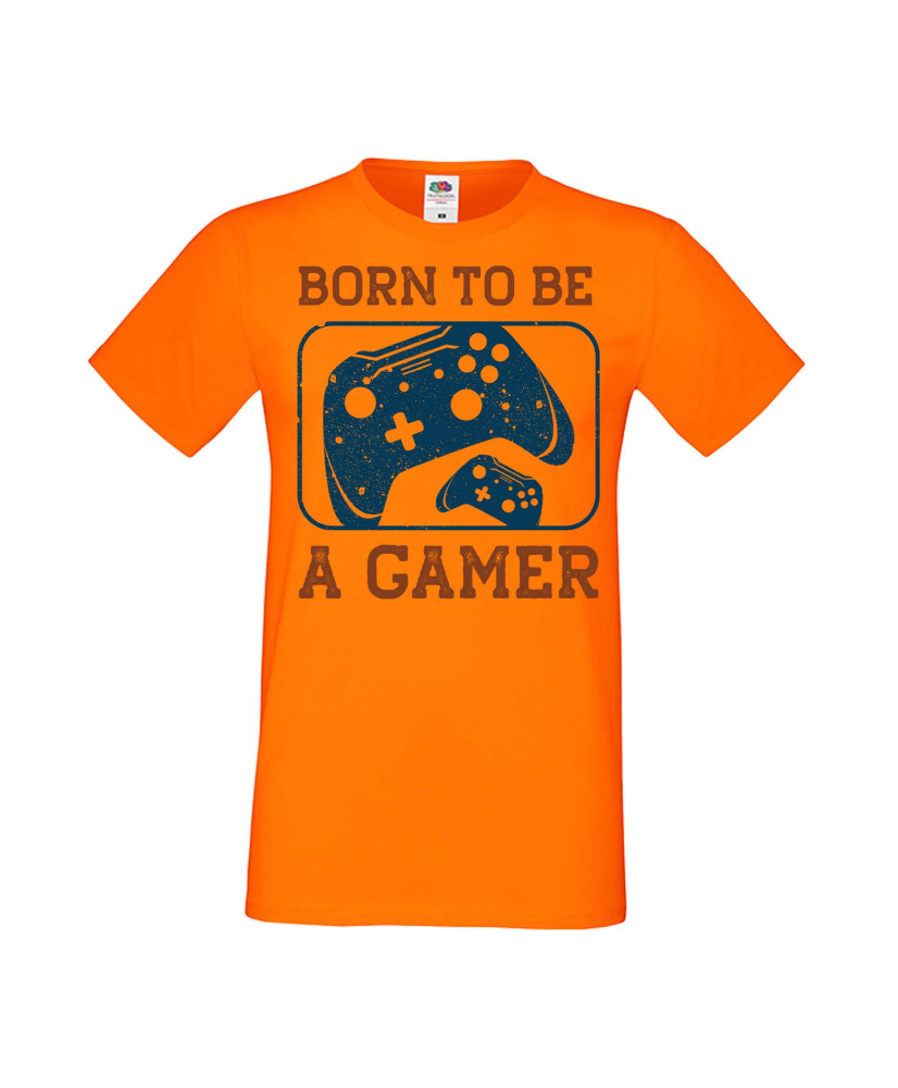 Мъжка Геймърска Тениска Gamer Born To Be A Gamer Мъжка Геймърска Тениска Gamer Born To Be A Gamer